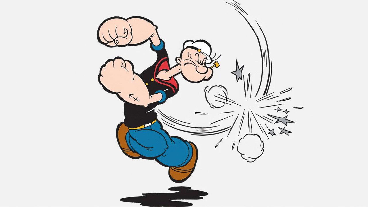 Popeye Meets Rip Van Winkle backdrop