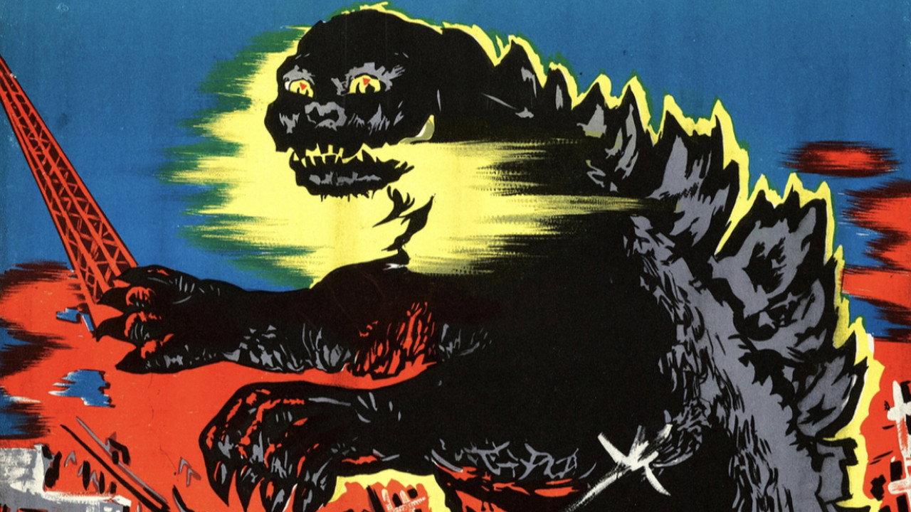 Godzilla, the Monster of the Pacific Ocean backdrop