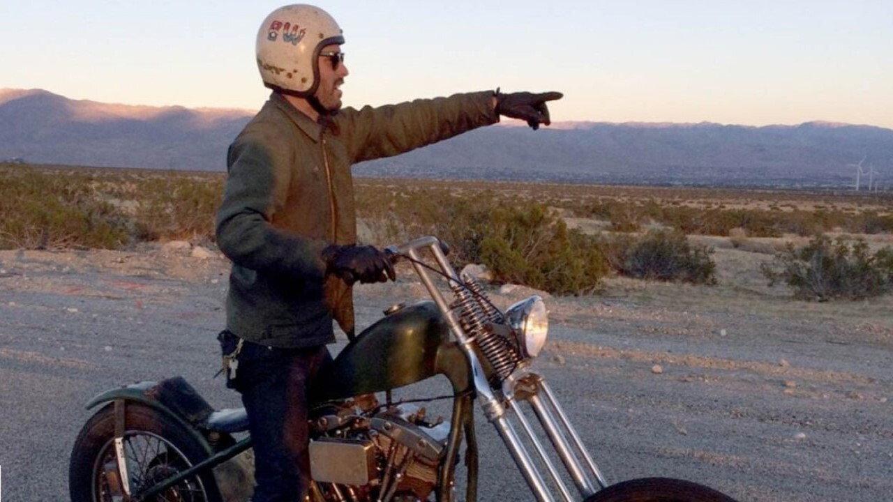 Choppers, let's ride backdrop