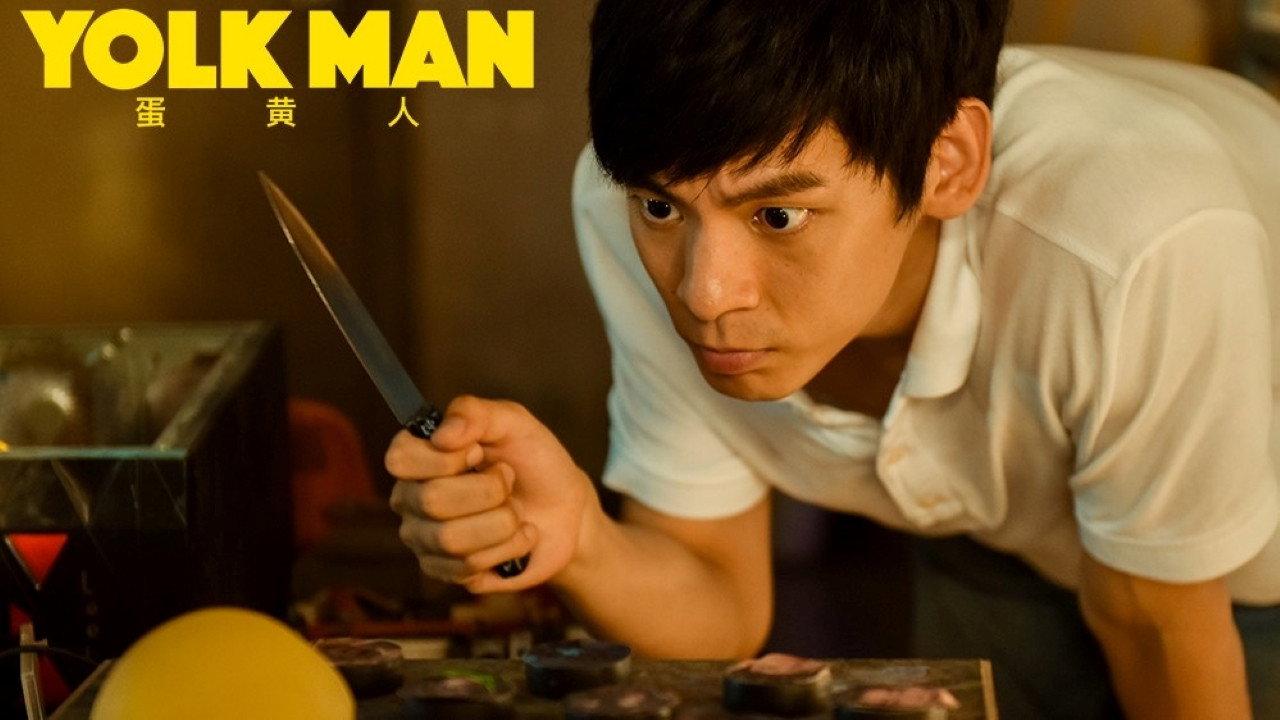 Yolk Man backdrop