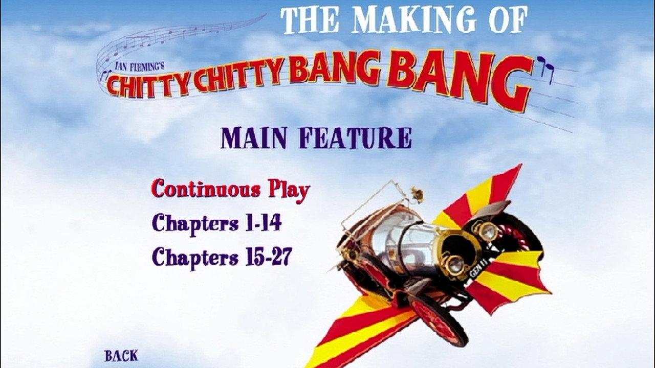 The Making of Chitty Chitty Bang Bang backdrop
