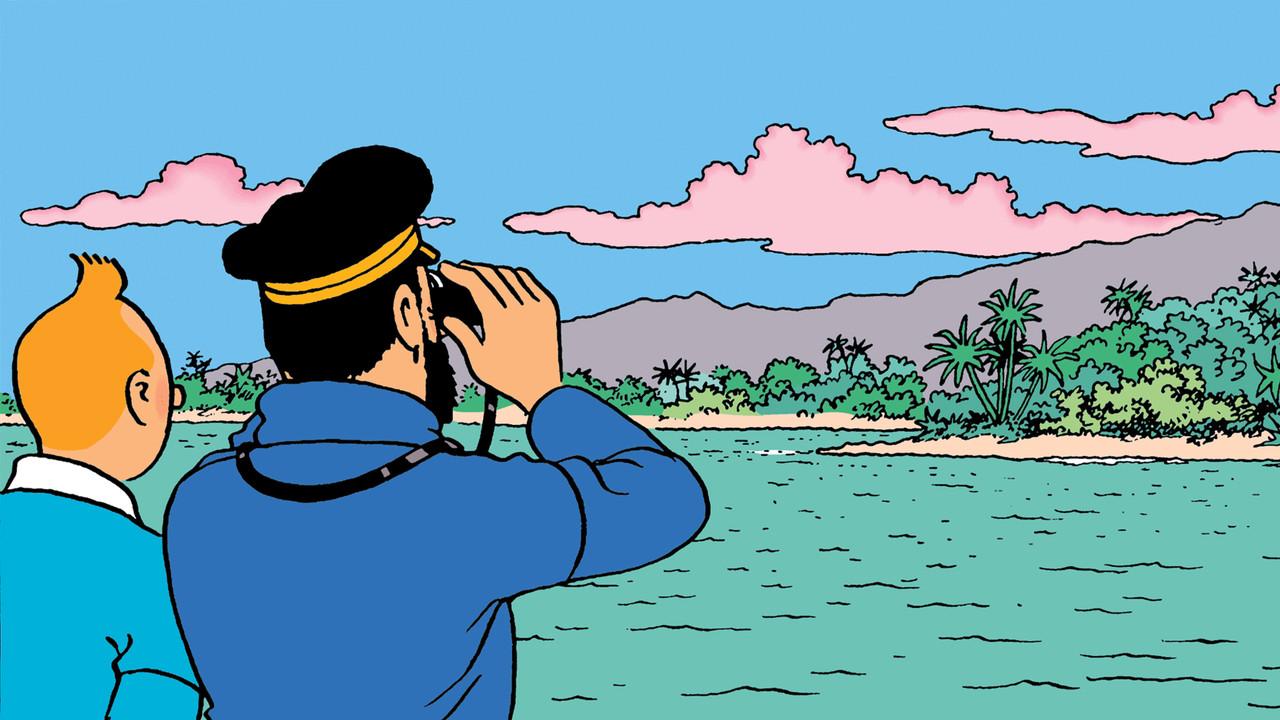Red Rackham's Treasure backdrop