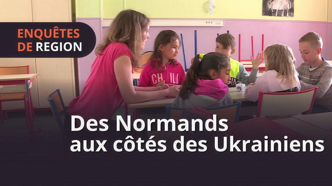 Enquêtes De Région - Les Normands Aux  Cotés Des Ukrainiens backdrop