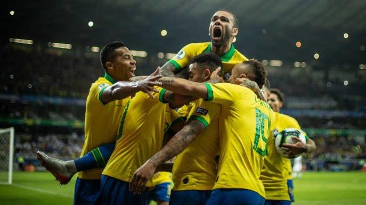 All or Nothing: Brazil National Team backdrop