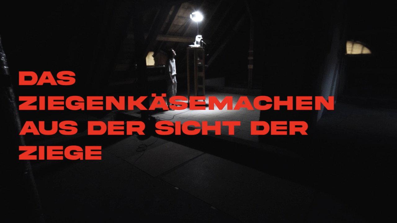 Das Ziegenkäsemachen aus der Sicht der Ziege backdrop