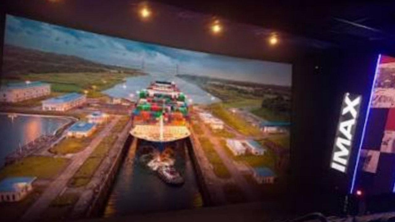 Panama Canal: A Land Divided ~ A World United backdrop