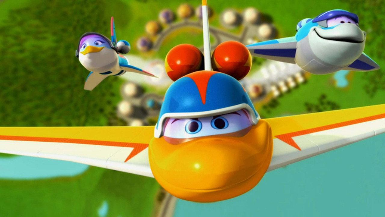 Space Racers backdrop