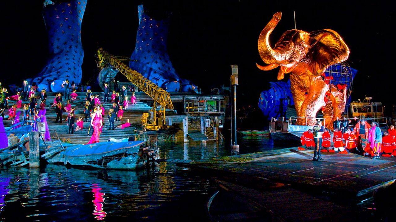 Verdi: Aida (Bregenz Festival) backdrop