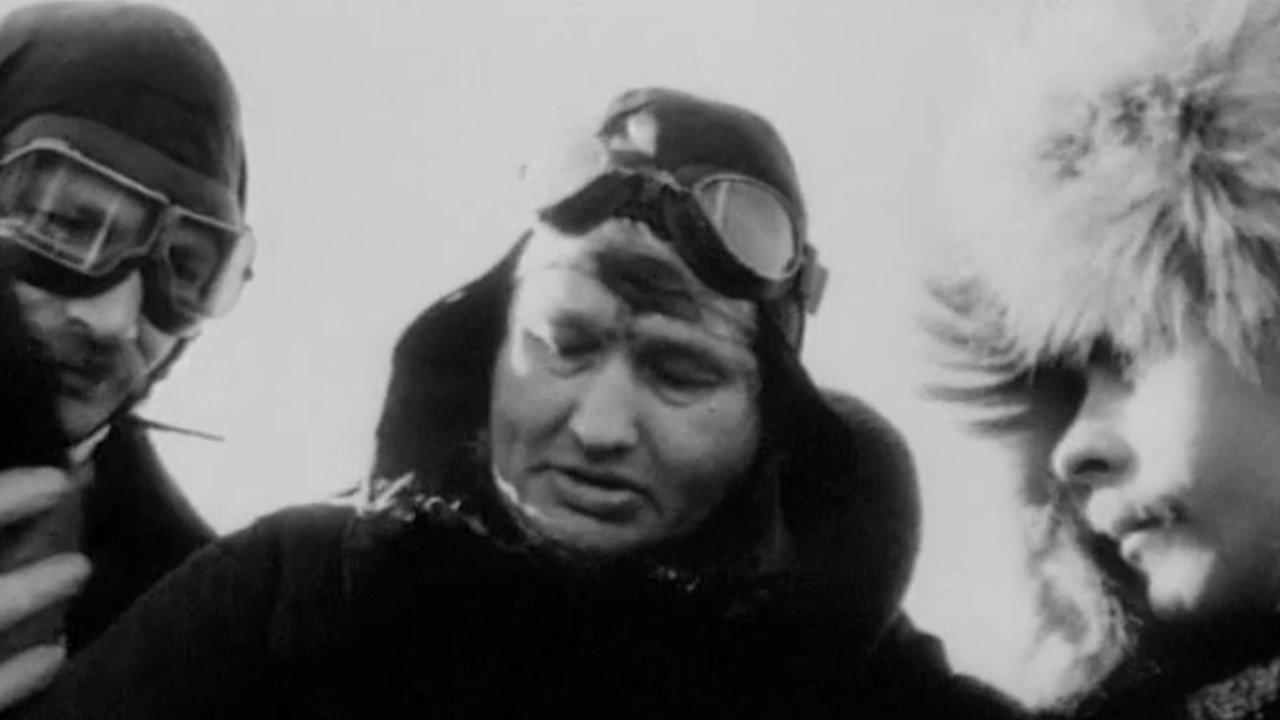 Comrade Chkalov Crosses the North Pole backdrop