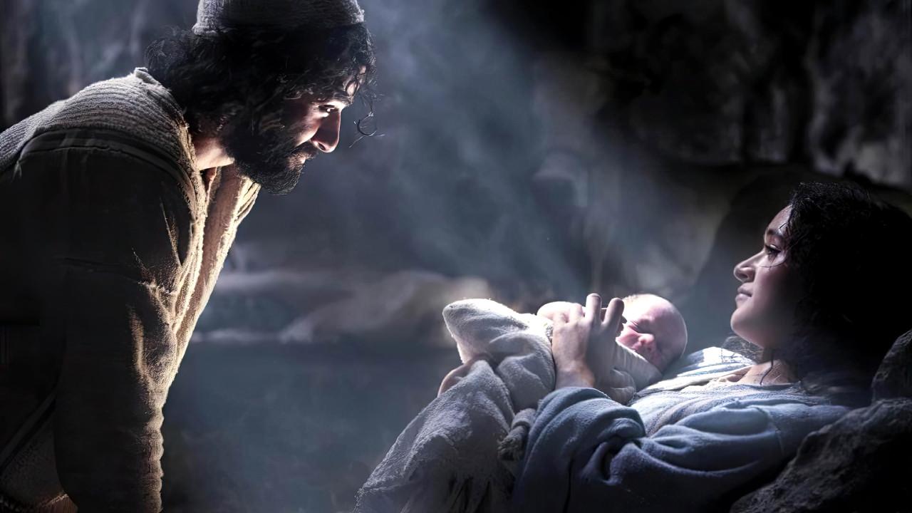The Nativity Story backdrop