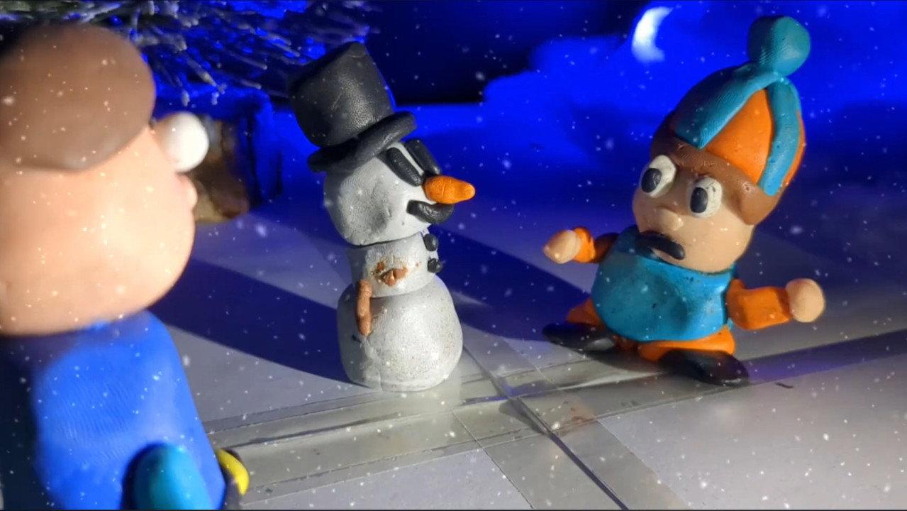 Snowman II: A New Beginning backdrop