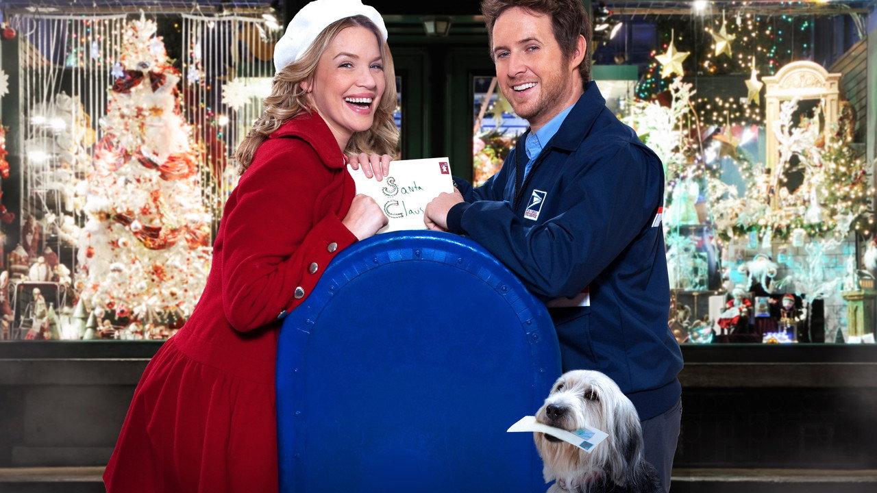 Christmas Mail backdrop