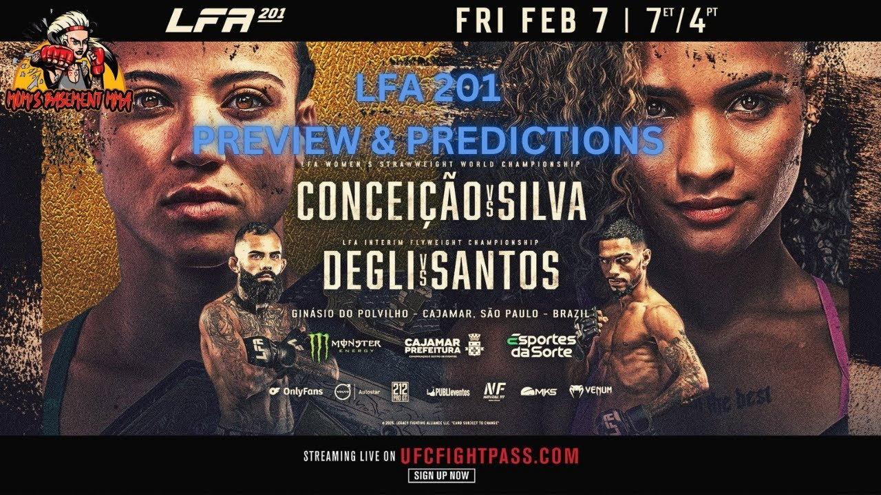 LFA 201: Conceicao vs. Silva backdrop
