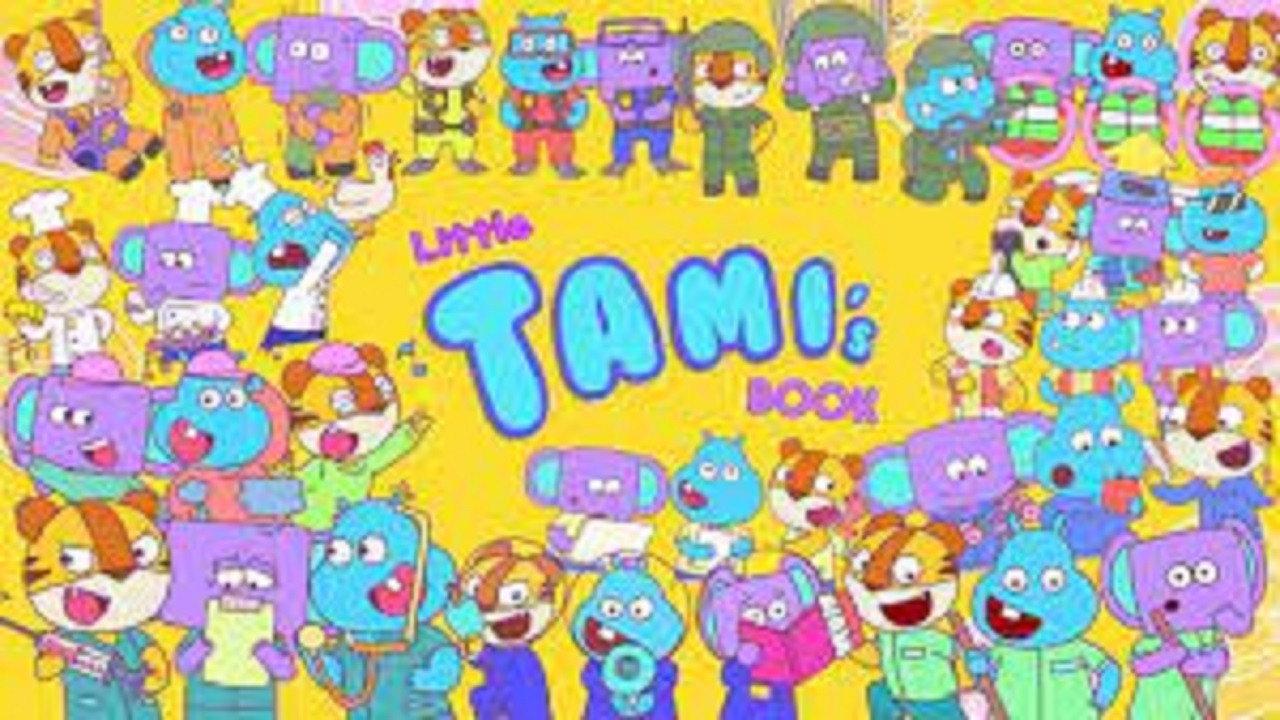 Little Tami's Book backdrop