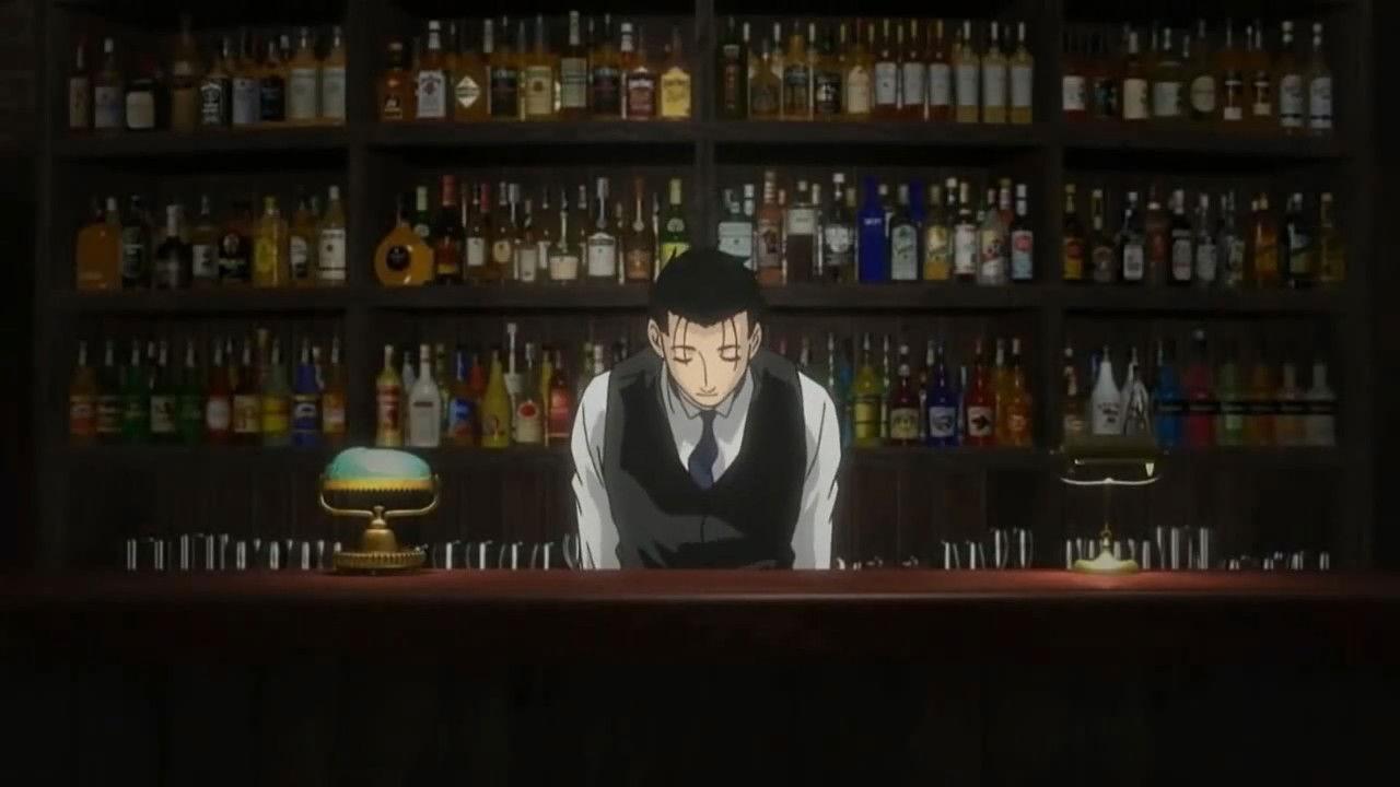 Bartender backdrop
