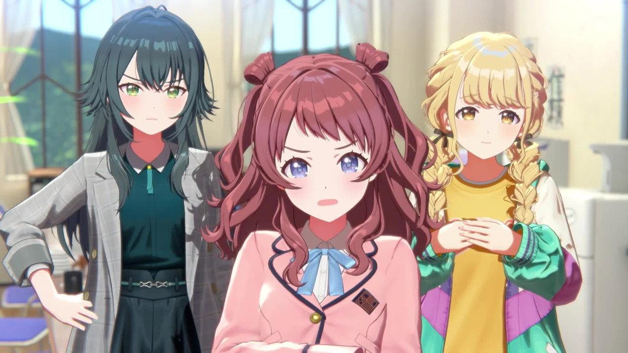 The Idolm@ster Gakuen: Story of Re;IRIS backdrop