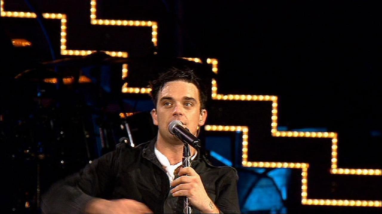 Live at Knebworth backdrop