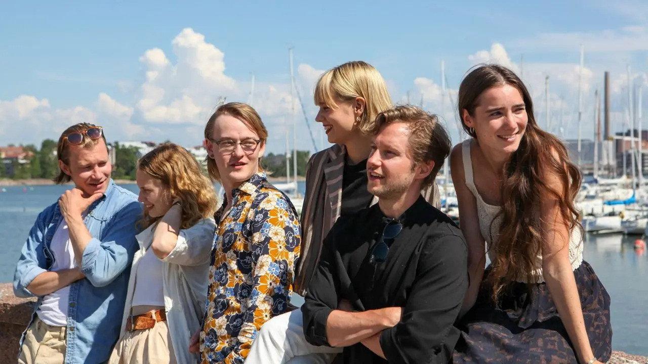 Sininen enkeli backdrop