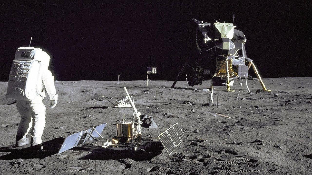 Moon Landing Live backdrop