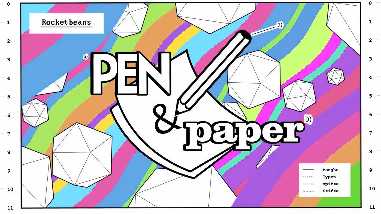 Pen & Paper backdrop