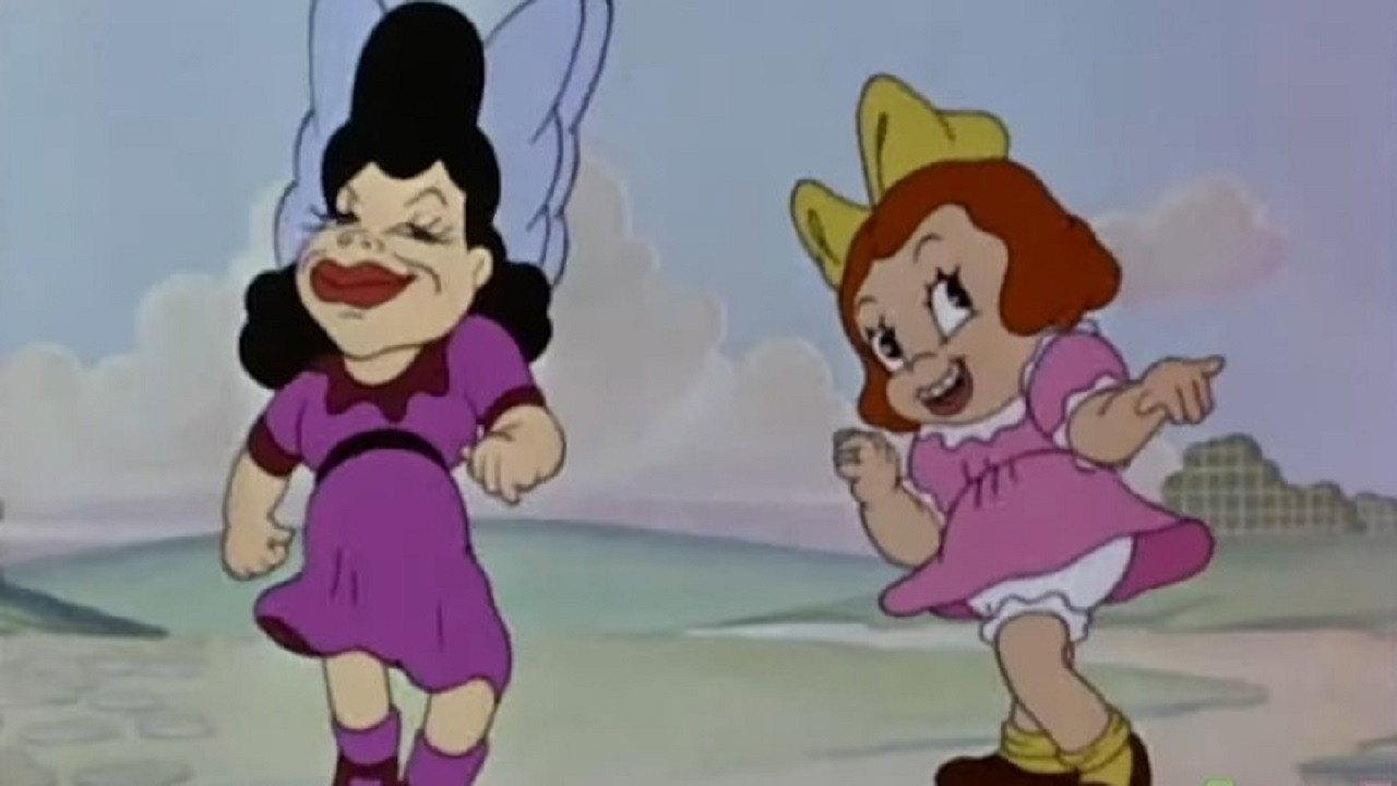 Mother Goose in Swingtime backdrop