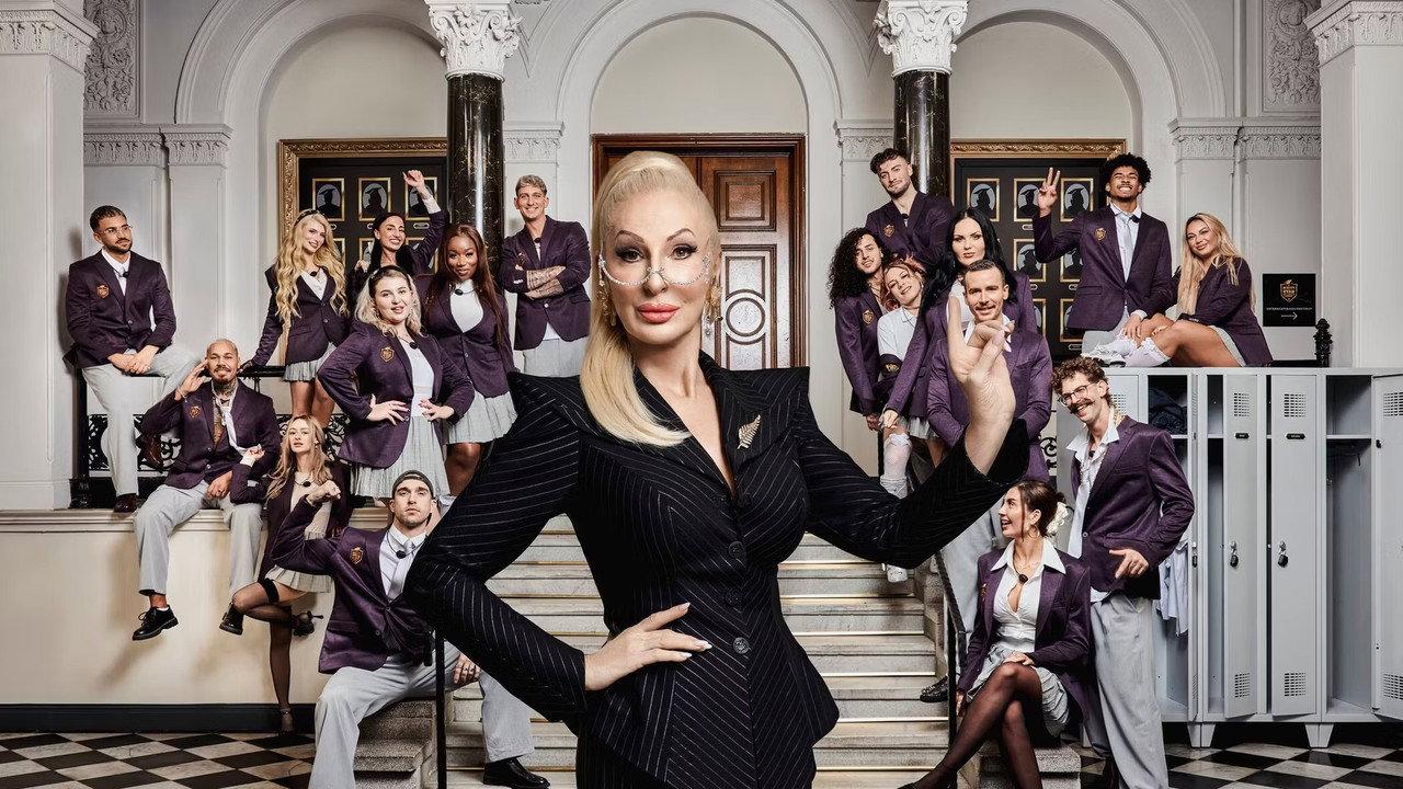 Die Realitystar Academy backdrop