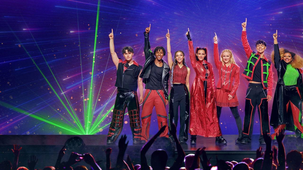 Descendants/ZOMBIES Worlds Collide - Concert Special backdrop