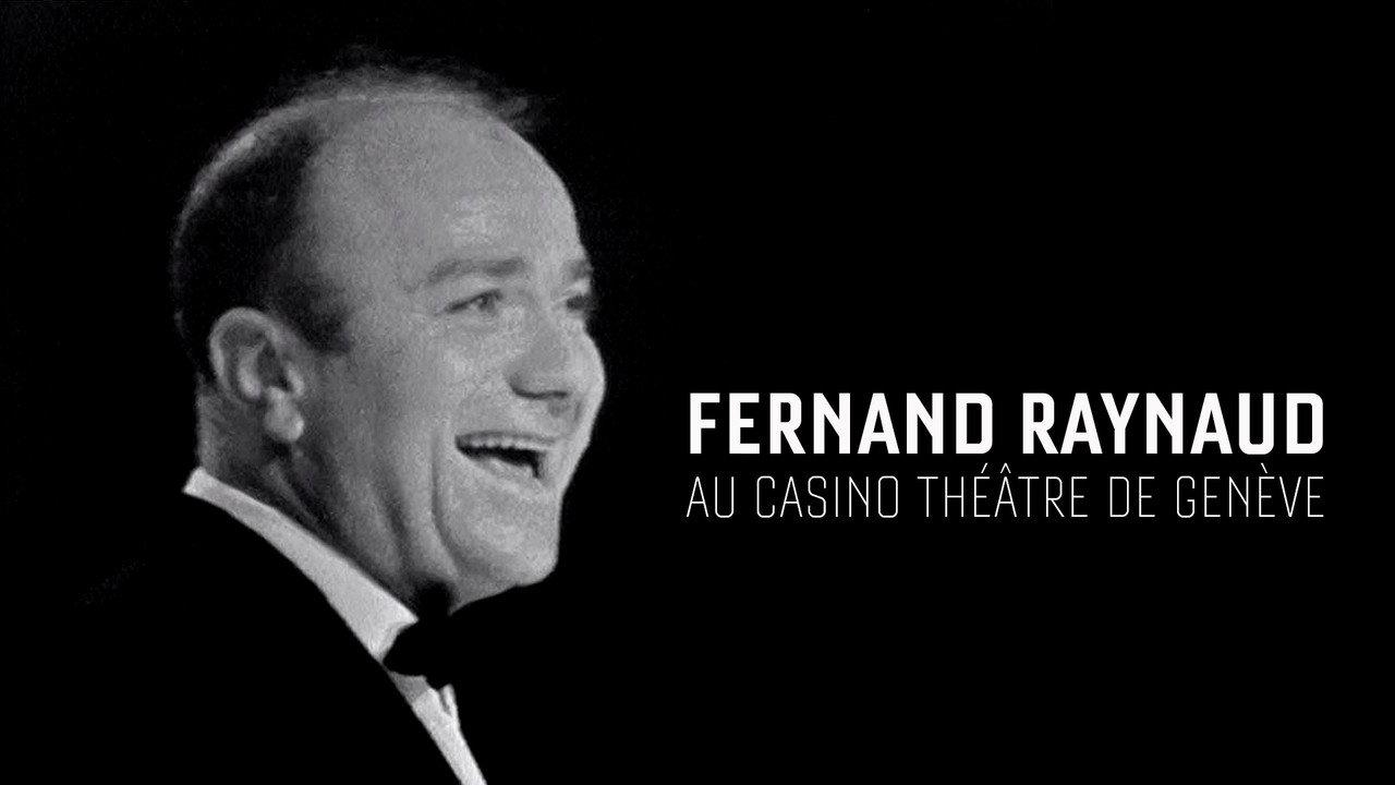Fernand Raynaud au Casino Théâtre de Genève backdrop