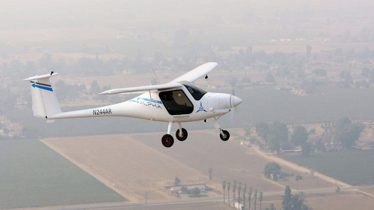 The Great Electric Airplane Race backdrop