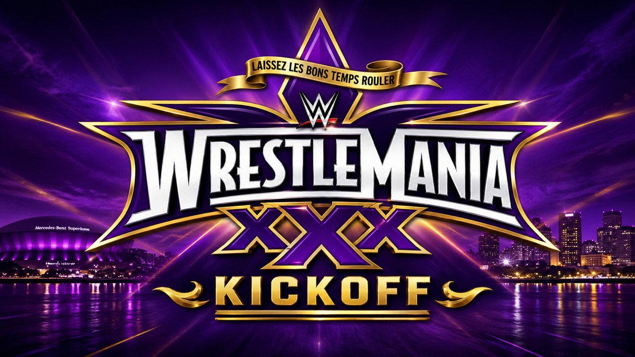 WrestleMania XXX Kickoff backdrop