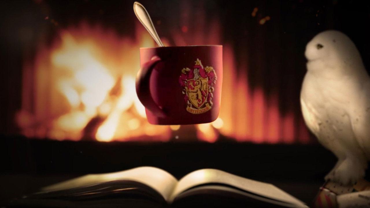 Harry Potter: Fireplace backdrop