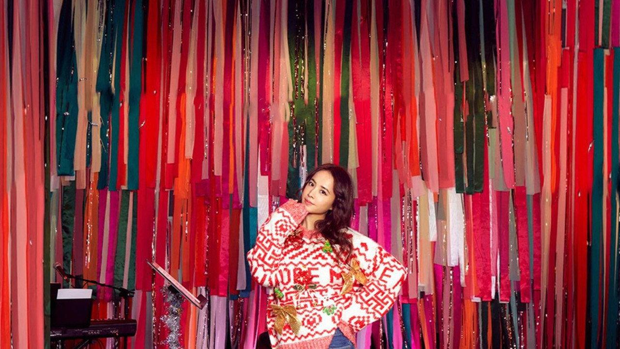 蔡依林 JOLIN 编织梦想丑毛衣派对 backdrop