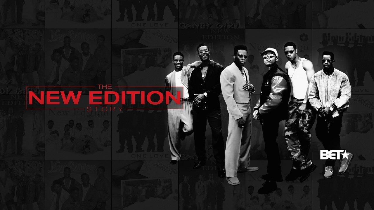 The New Edition Story backdrop
