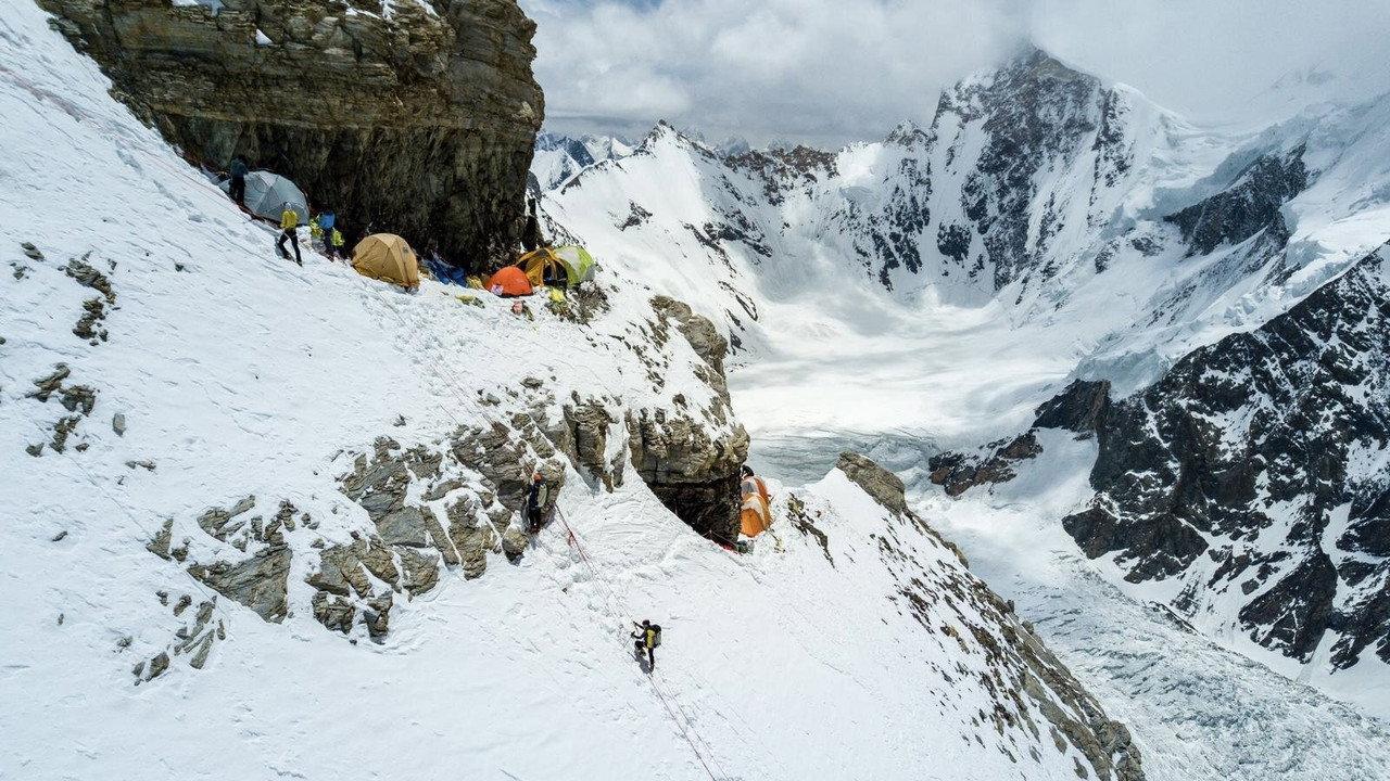 Breathtaking K2: The World's Most Dangerous Mountain backdrop