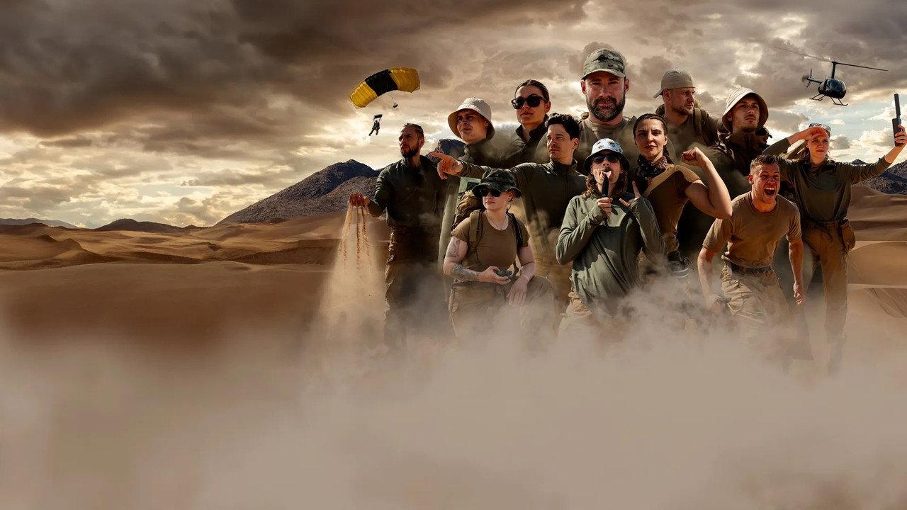 Desert Warrior backdrop