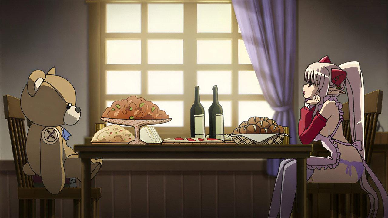 Queen's Blade Grimoire backdrop