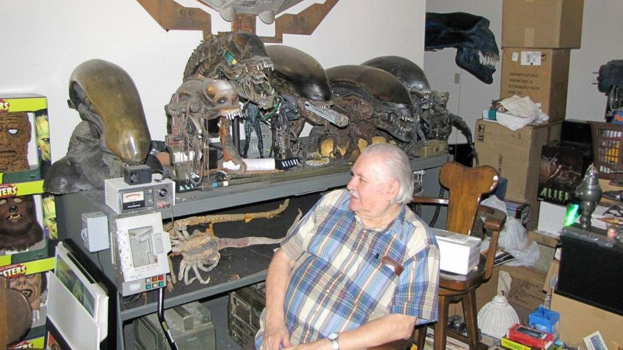 Aliens in the Basement: The Bob Burns Collection backdrop