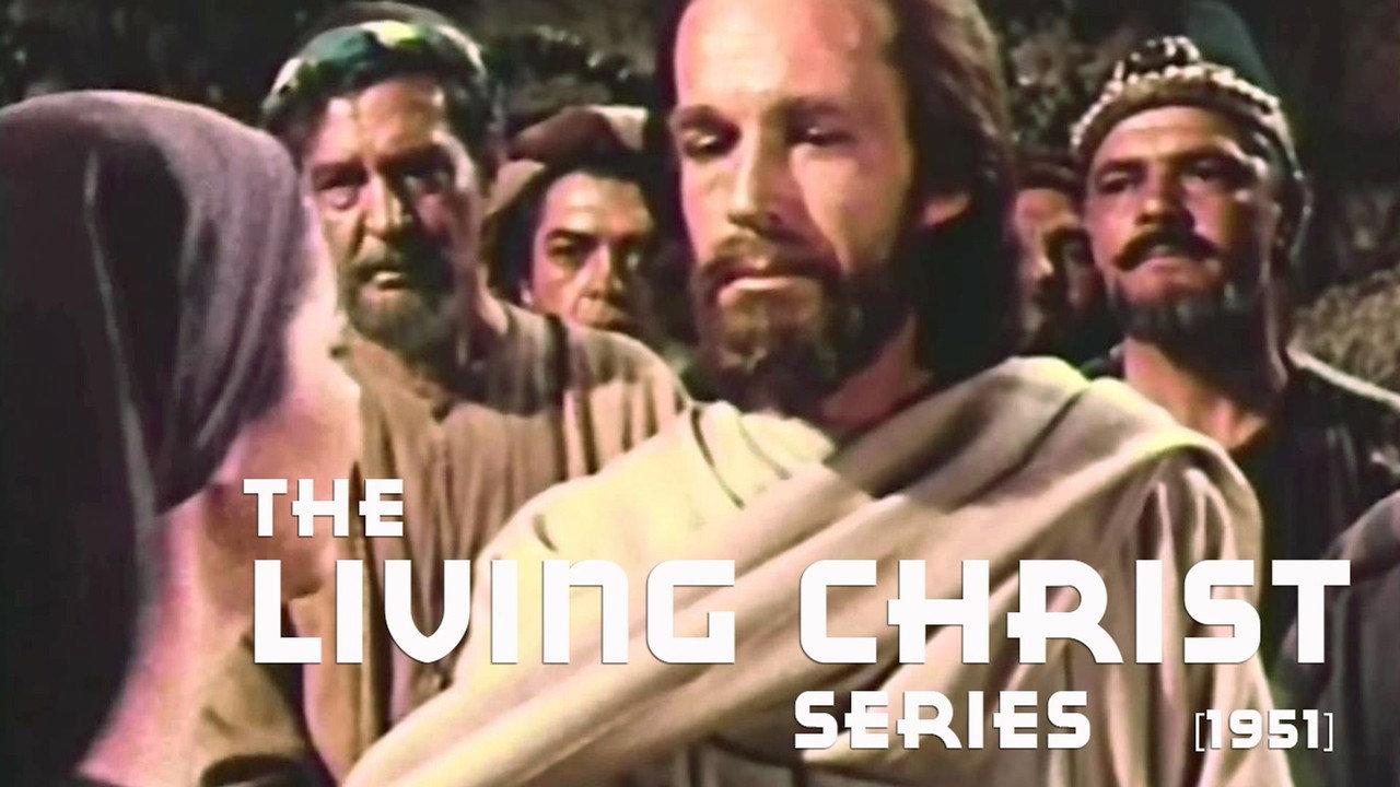 The Living Christ backdrop