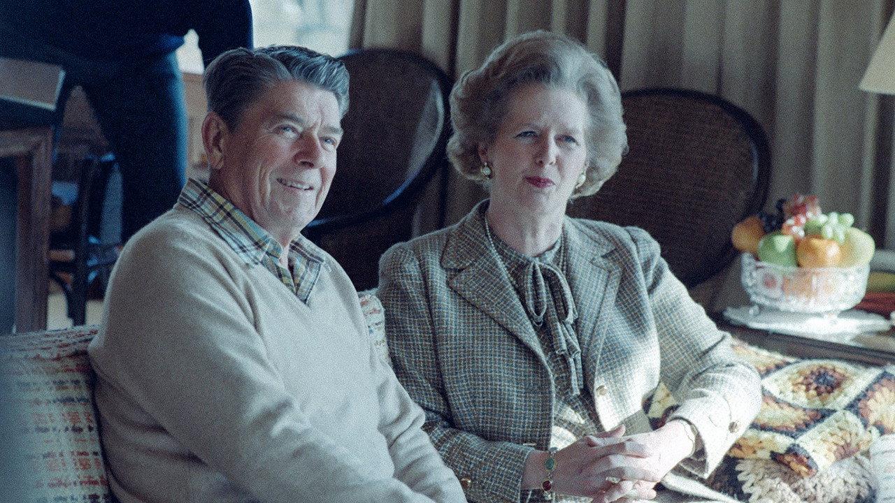 Thatcher's Not Dead backdrop