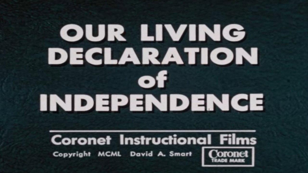 Our Living Declaration of Independence backdrop