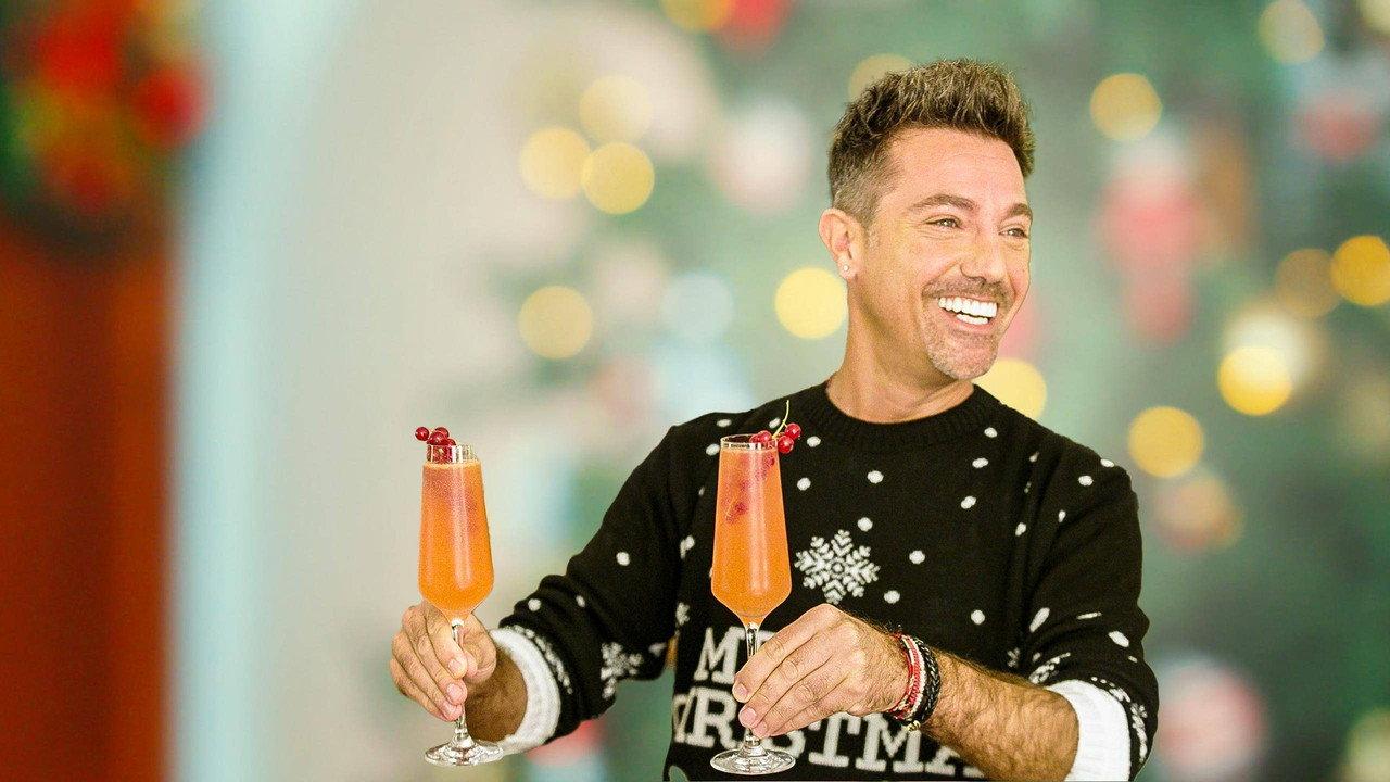 Gino's Italian Christmas Feast backdrop