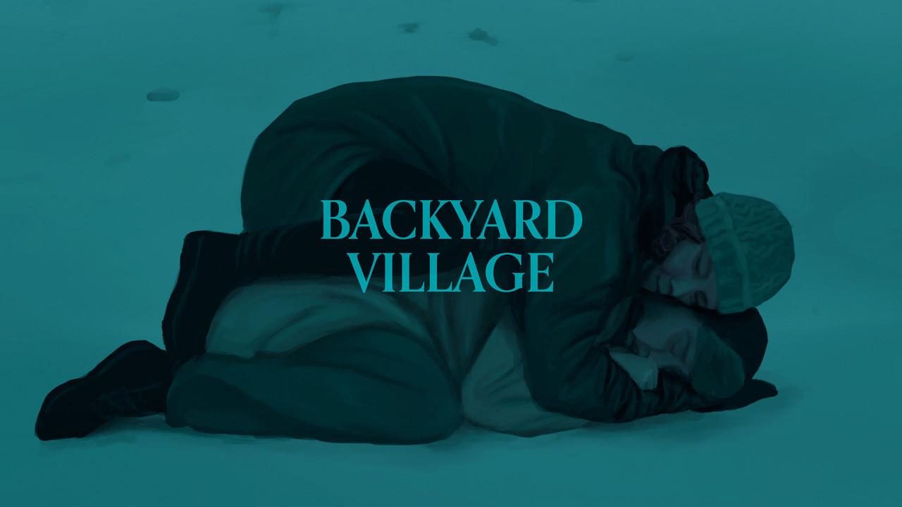 Backyard Village backdrop