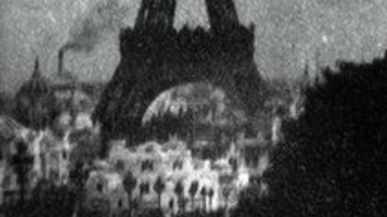 Paris exposition films backdrop