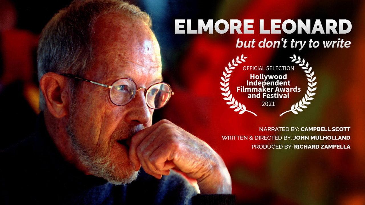 Elmore Leonard: "But Don't Try to Write" backdrop