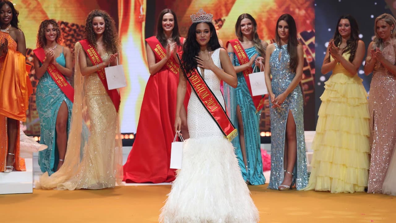 Miss Belgium backdrop