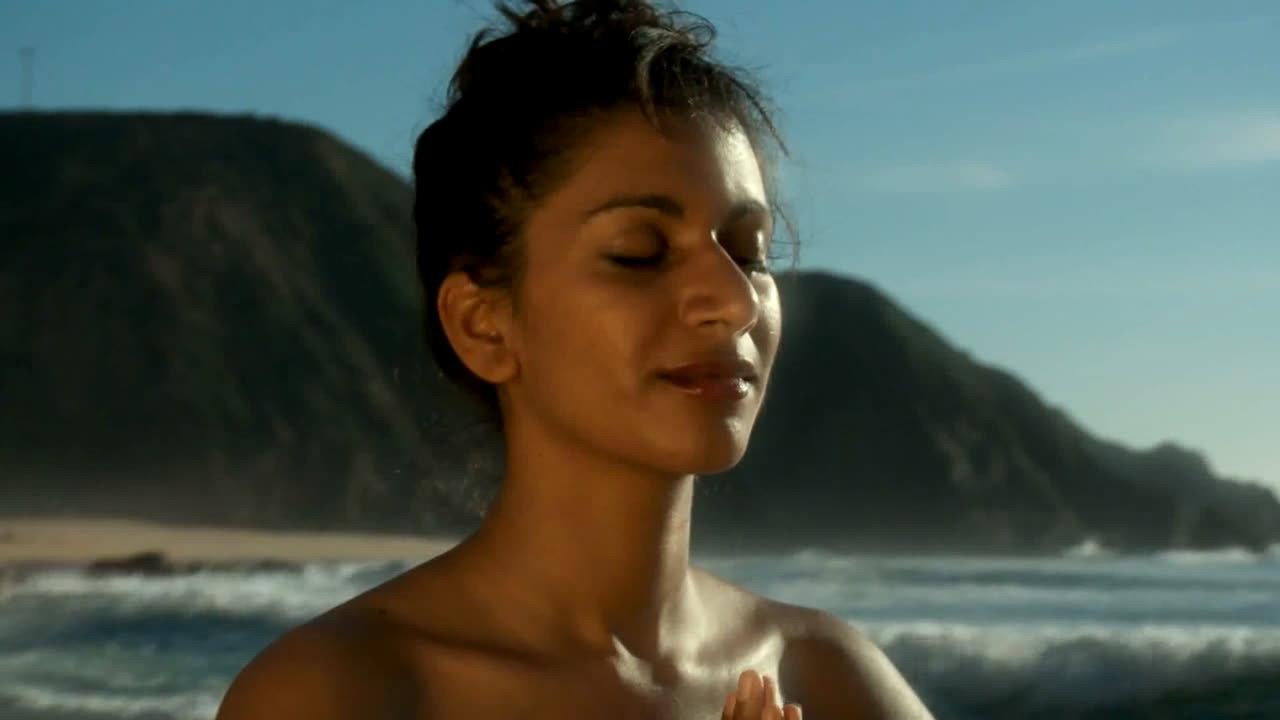 Pure Nude Yoga: Ocean Goddess backdrop