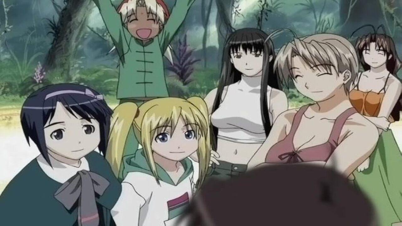 Love Hina Spring Special - I Wish Your Dream backdrop