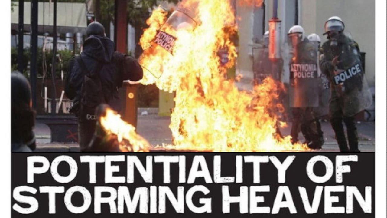 The Potentiality of Storming Heaven backdrop