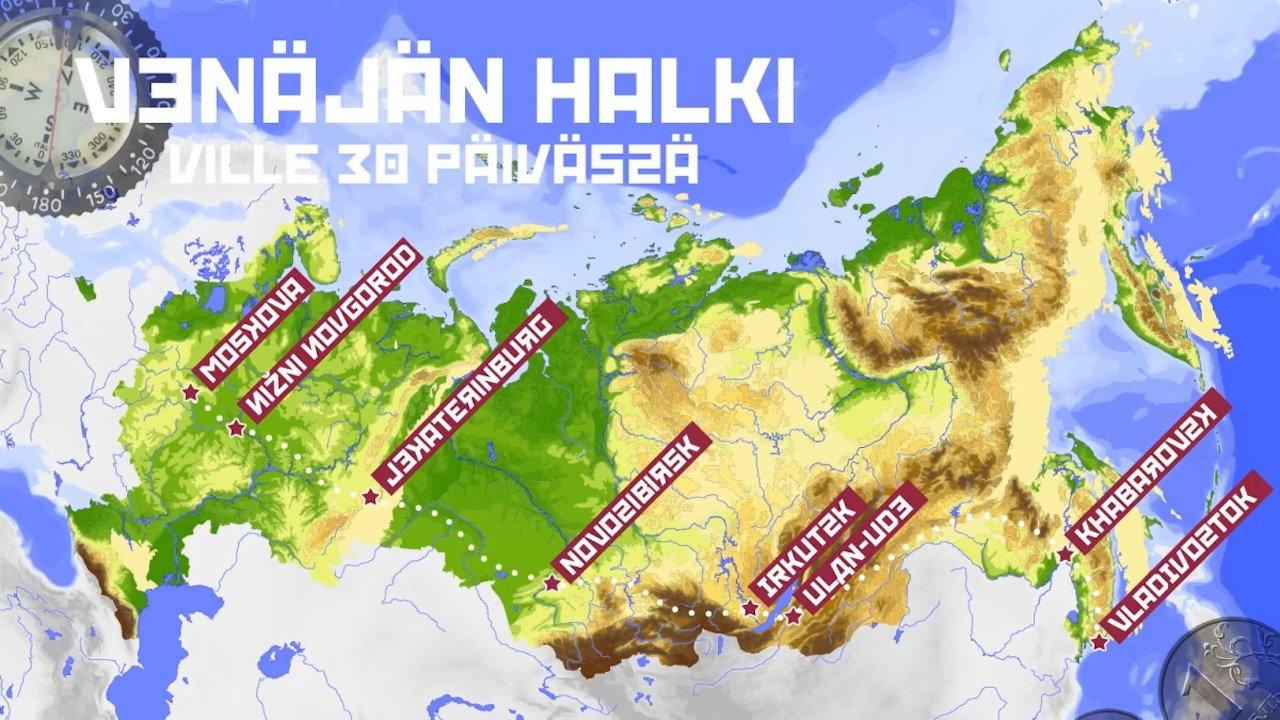 Venäjän halki 30 päivässä backdrop