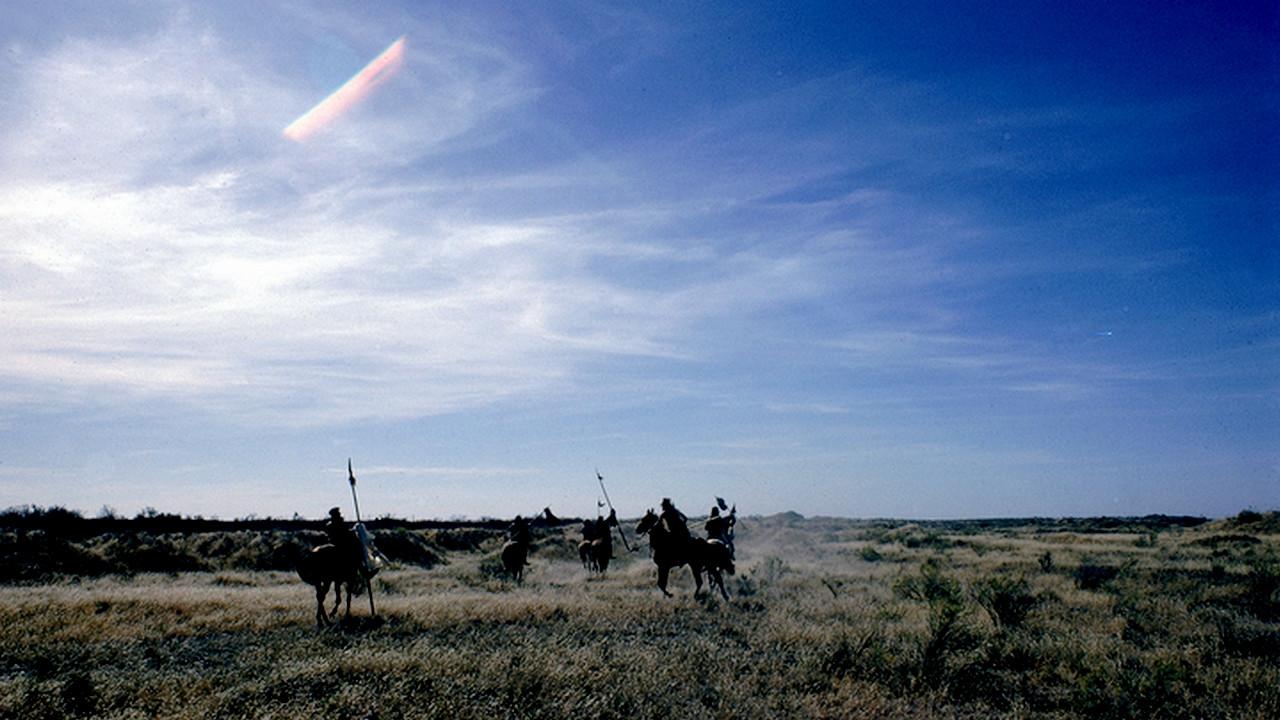 Warriors and Prisoners backdrop